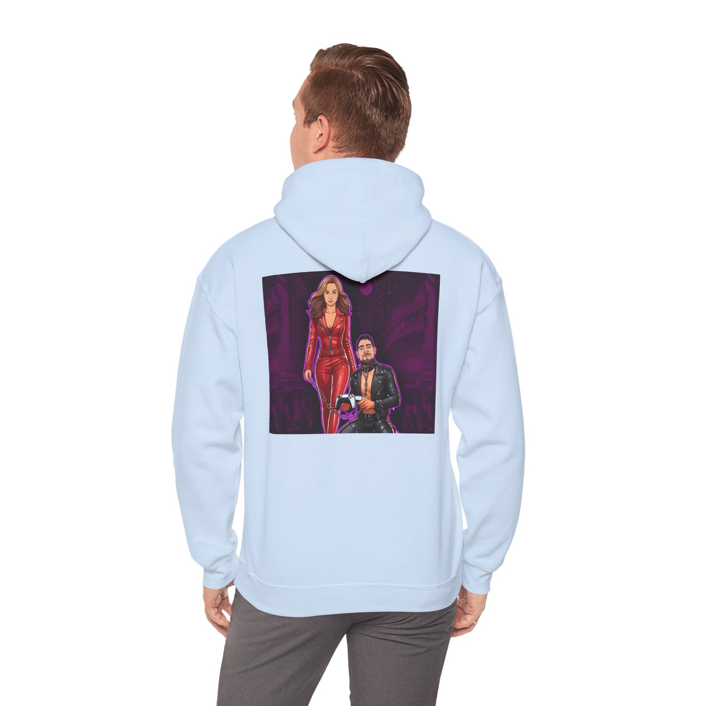 Goddess Eve and Her pet Heavy Blend Hoodie