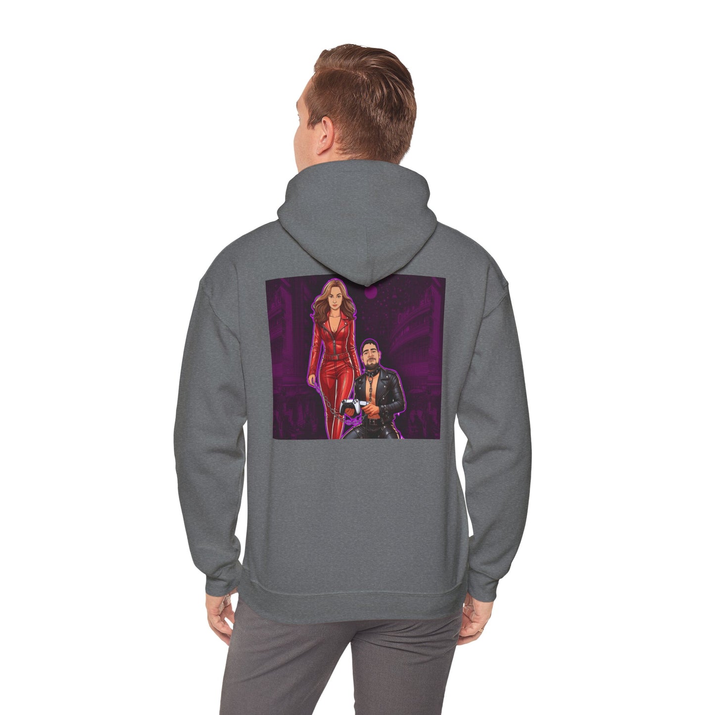 Goddess Eve and Her pet Heavy Blend Hoodie