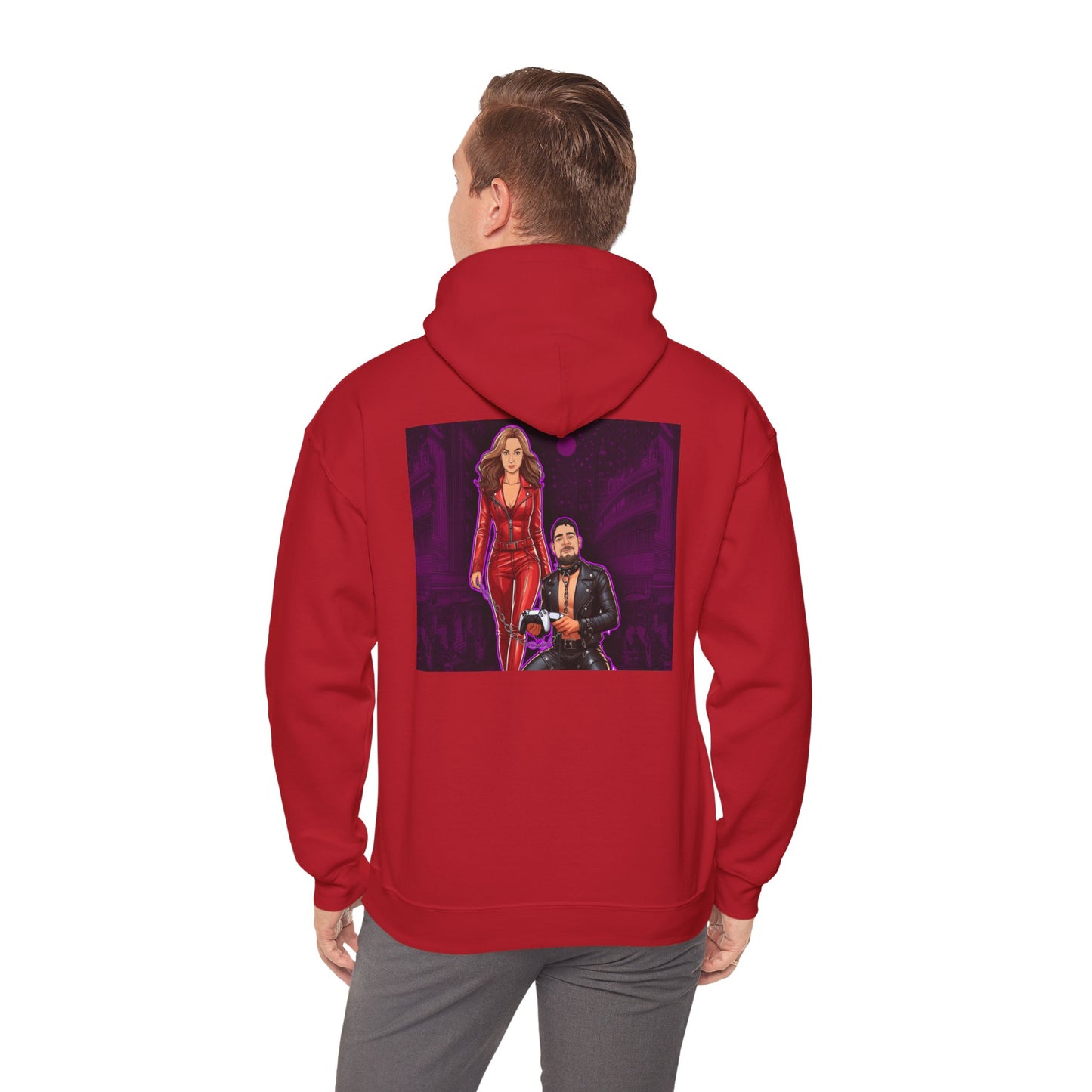 Goddess Eve and Her pet Heavy Blend Hoodie