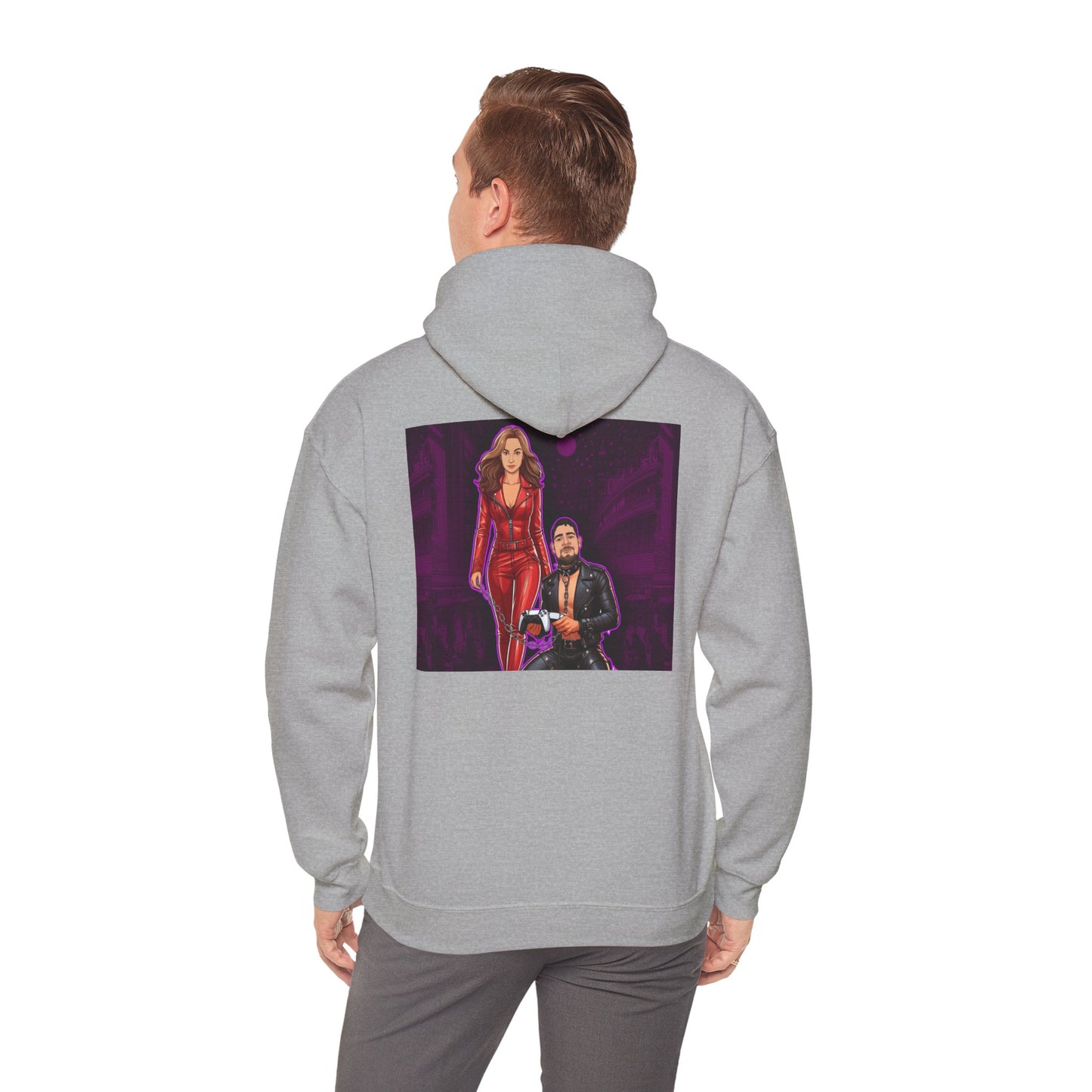 Goddess Eve and Her pet Heavy Blend Hoodie