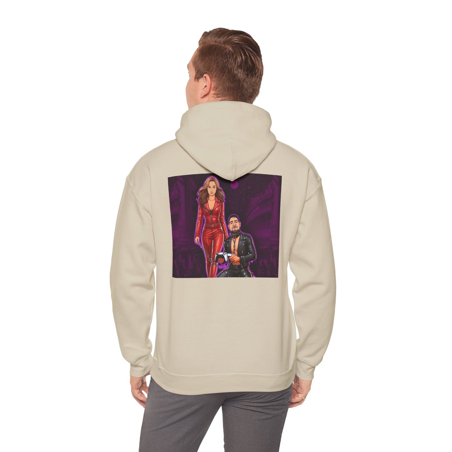 Goddess Eve and Her pet Heavy Blend Hoodie