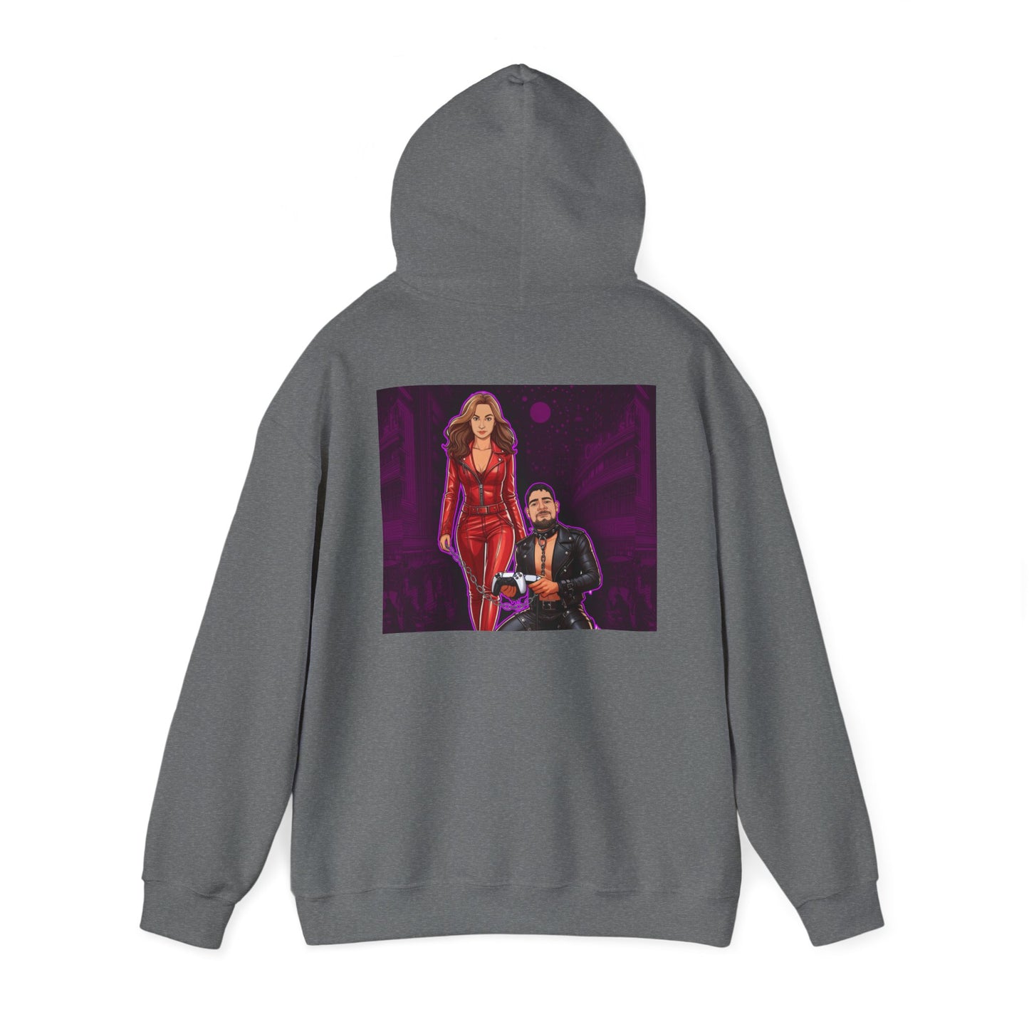 Goddess Eve and Her pet Heavy Blend Hoodie