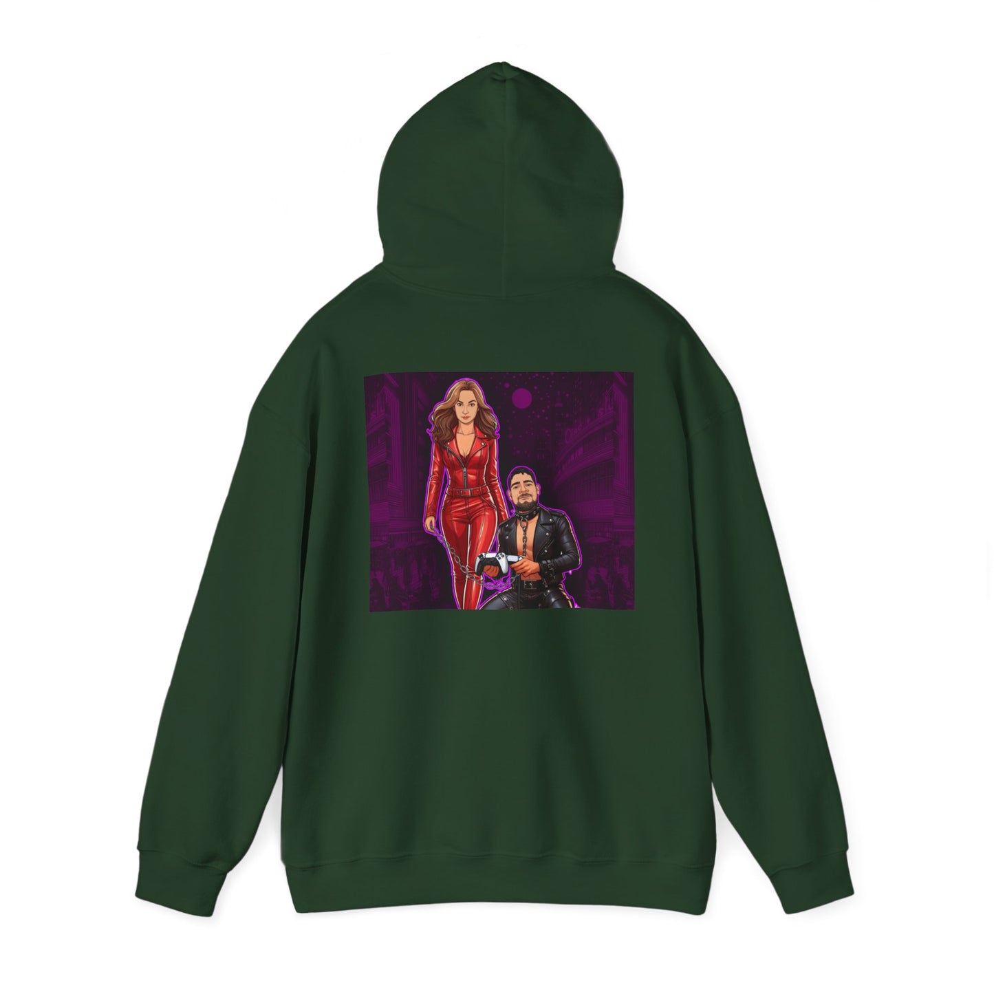 Goddess Eve and Her pet Heavy Blend Hoodie