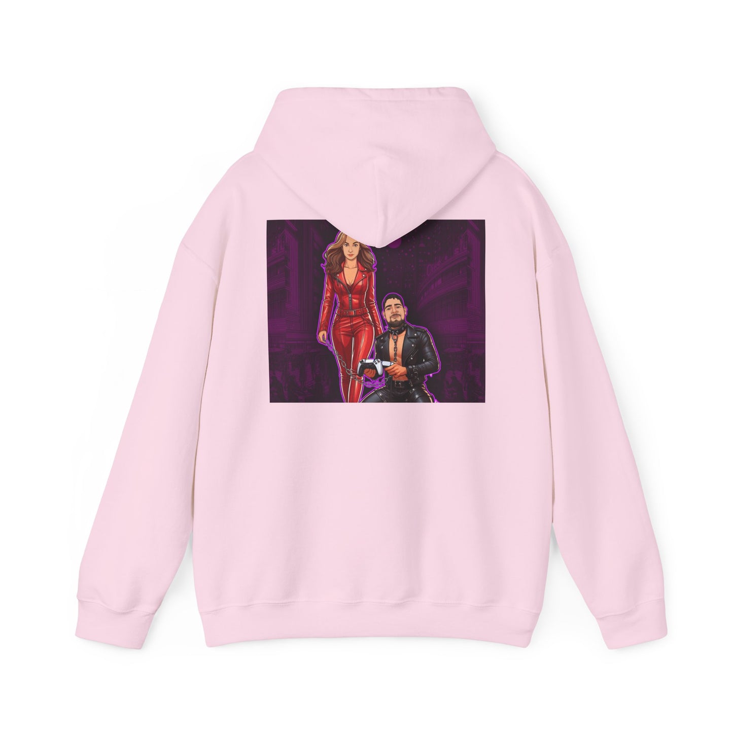 Goddess Eve and Her pet Heavy Blend Hoodie