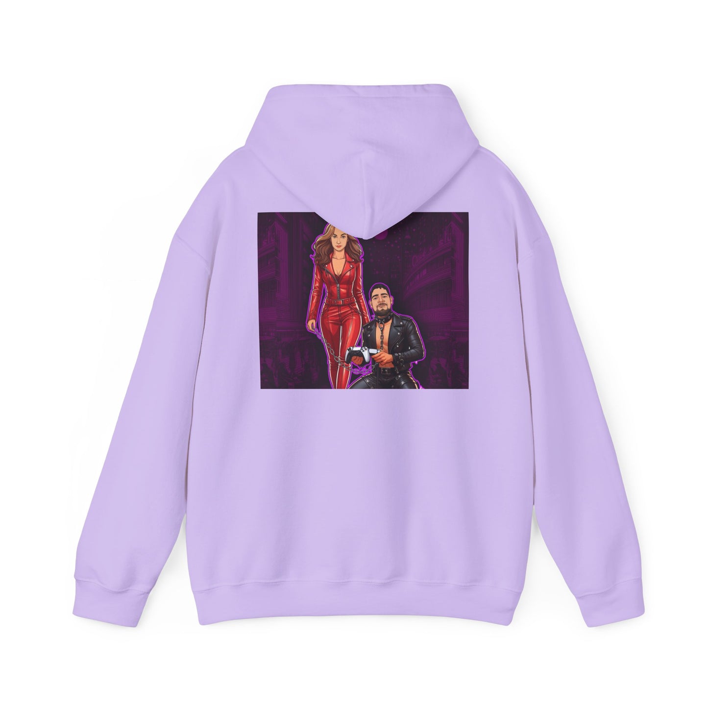 Goddess Eve and Her pet Heavy Blend Hoodie