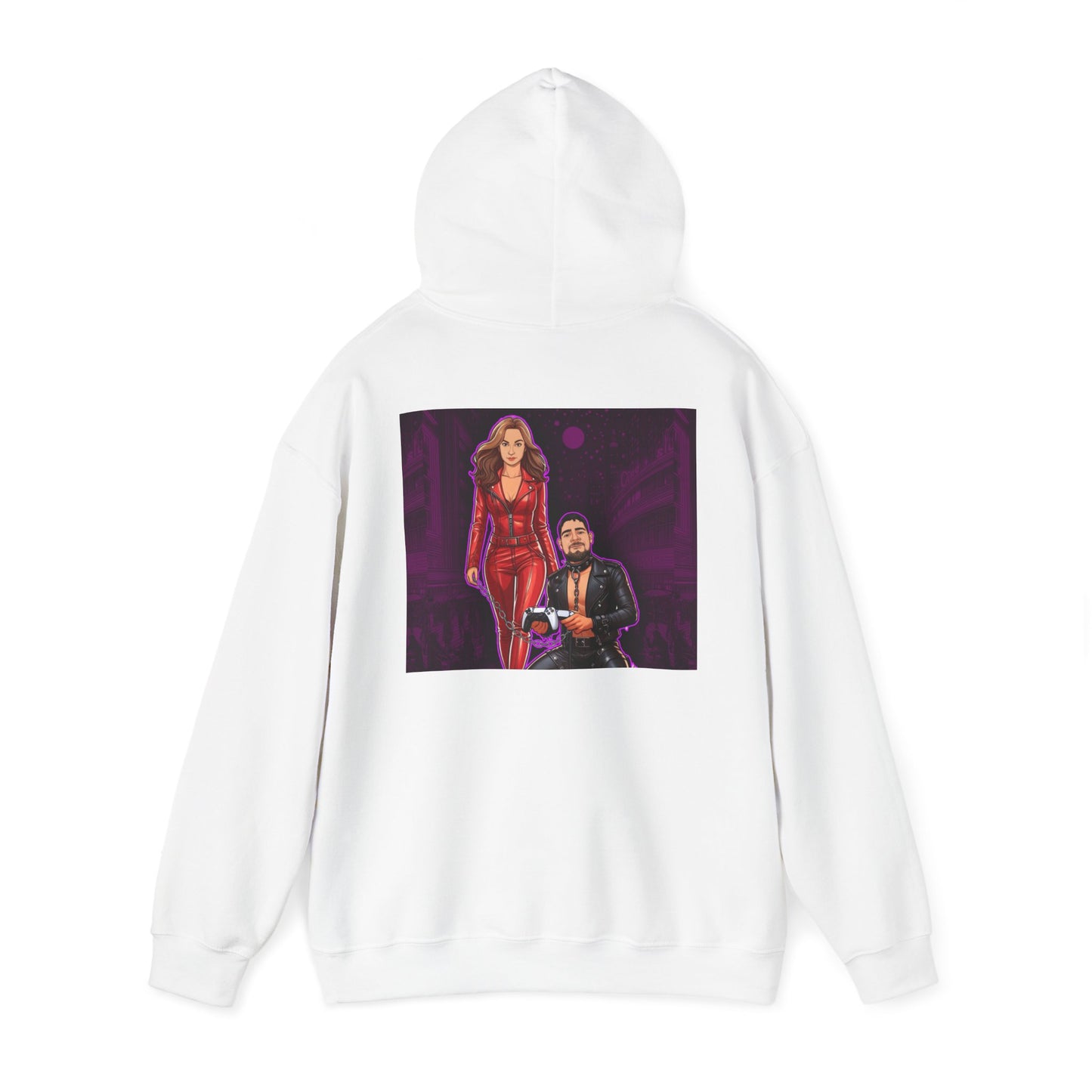 Goddess Eve and Her pet Heavy Blend Hoodie