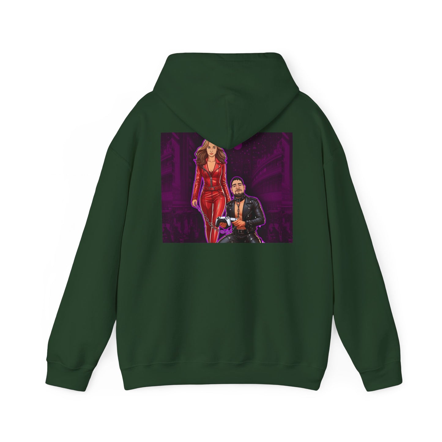 Goddess Eve and Her pet Heavy Blend Hoodie