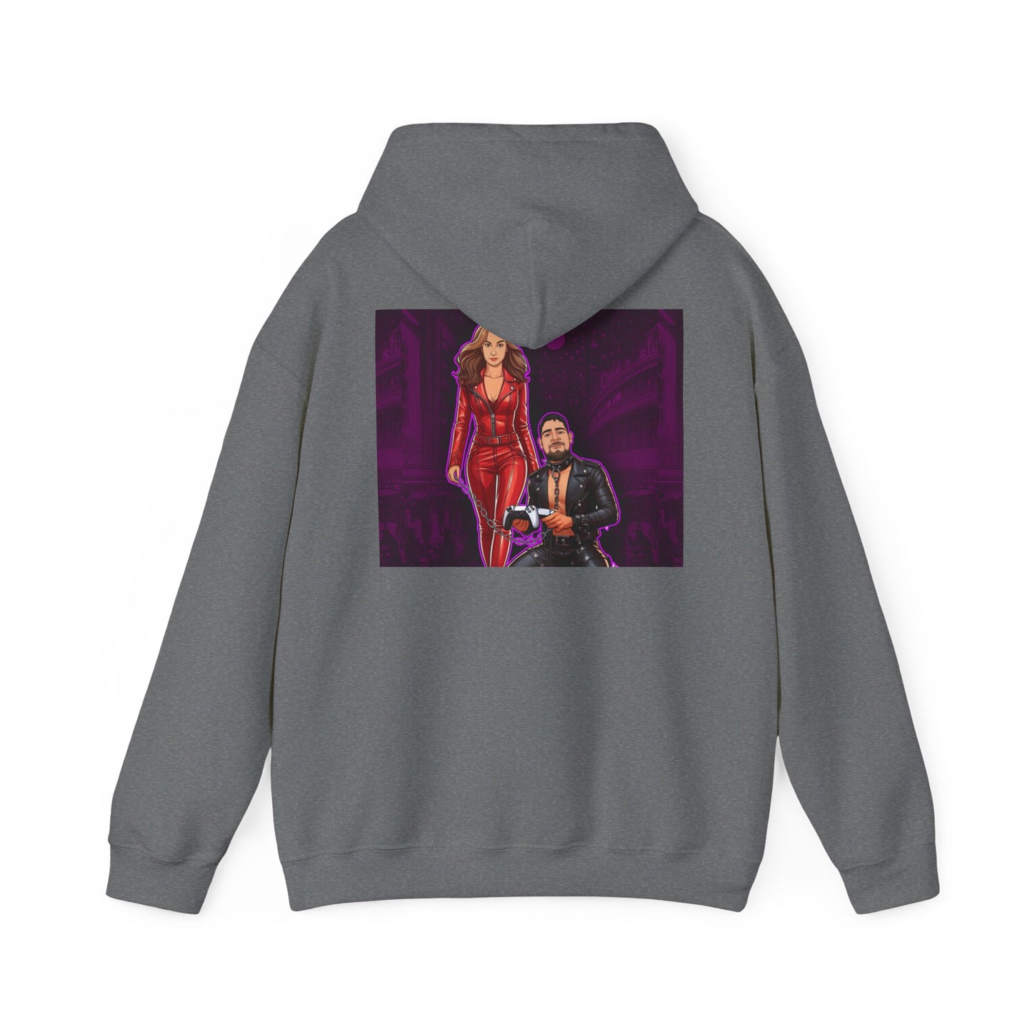 Goddess Eve and Her pet Heavy Blend Hoodie