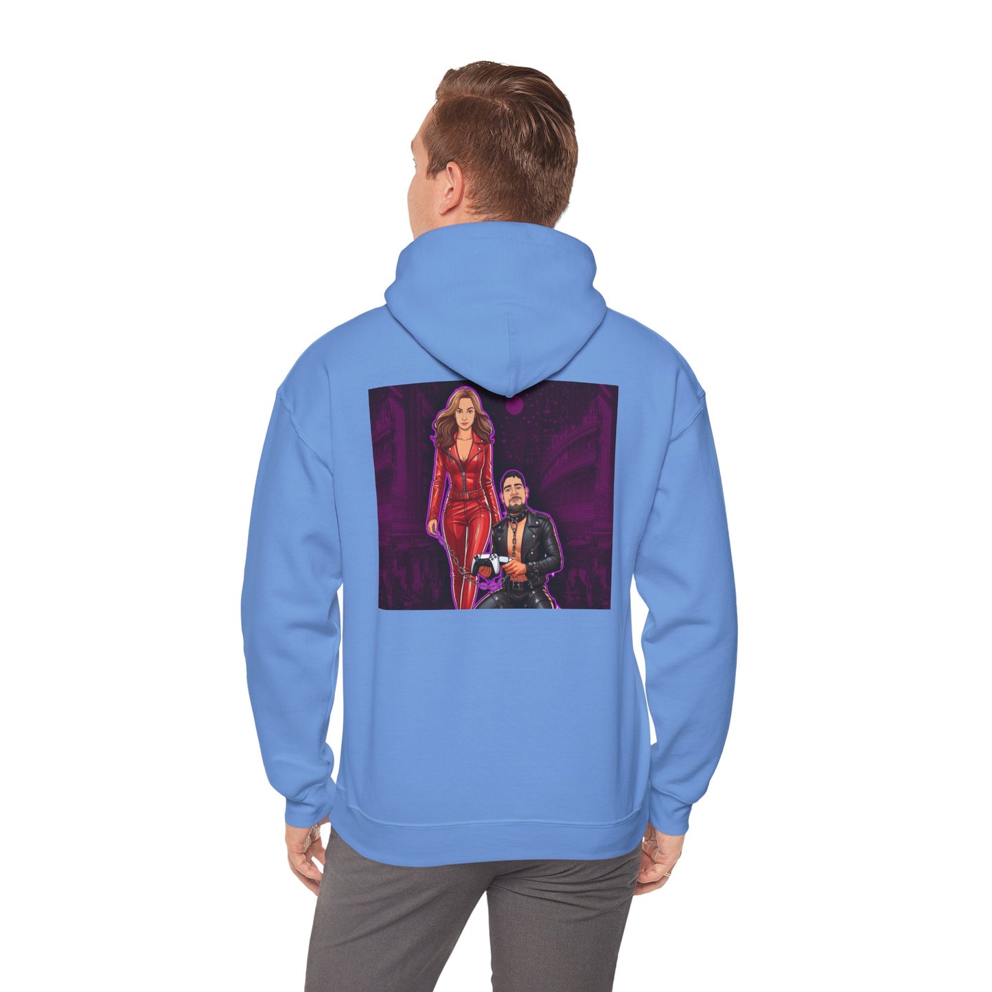 Goddess Eve and Her pet Heavy Blend Hoodie