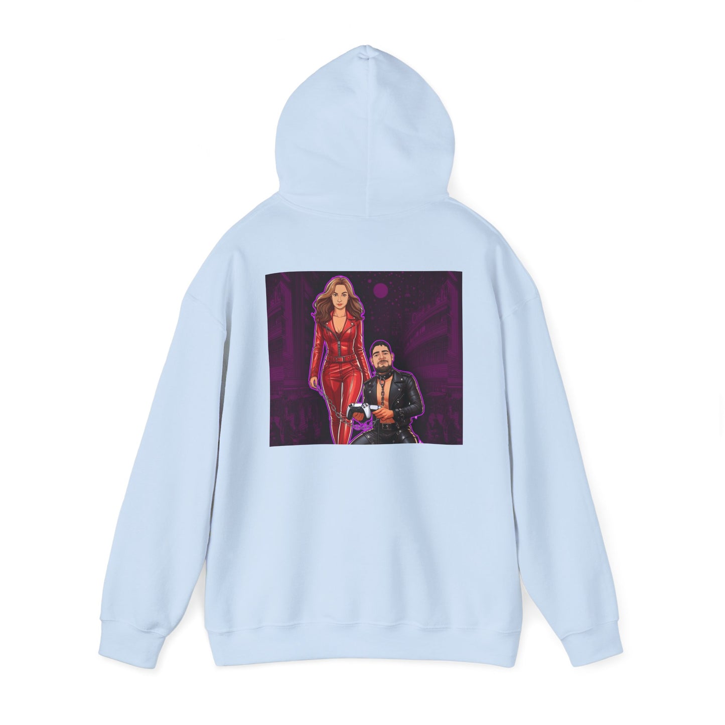 Goddess Eve and Her pet Heavy Blend Hoodie